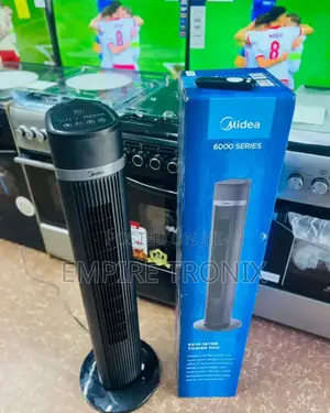 Tower Fan With Multifunction Remote Control