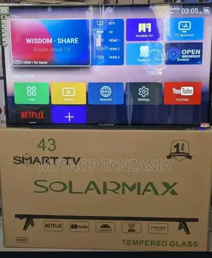 Solarmax 43 Inch Smart Television With Bluetooth