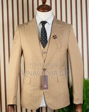 Pinstripe Suit
