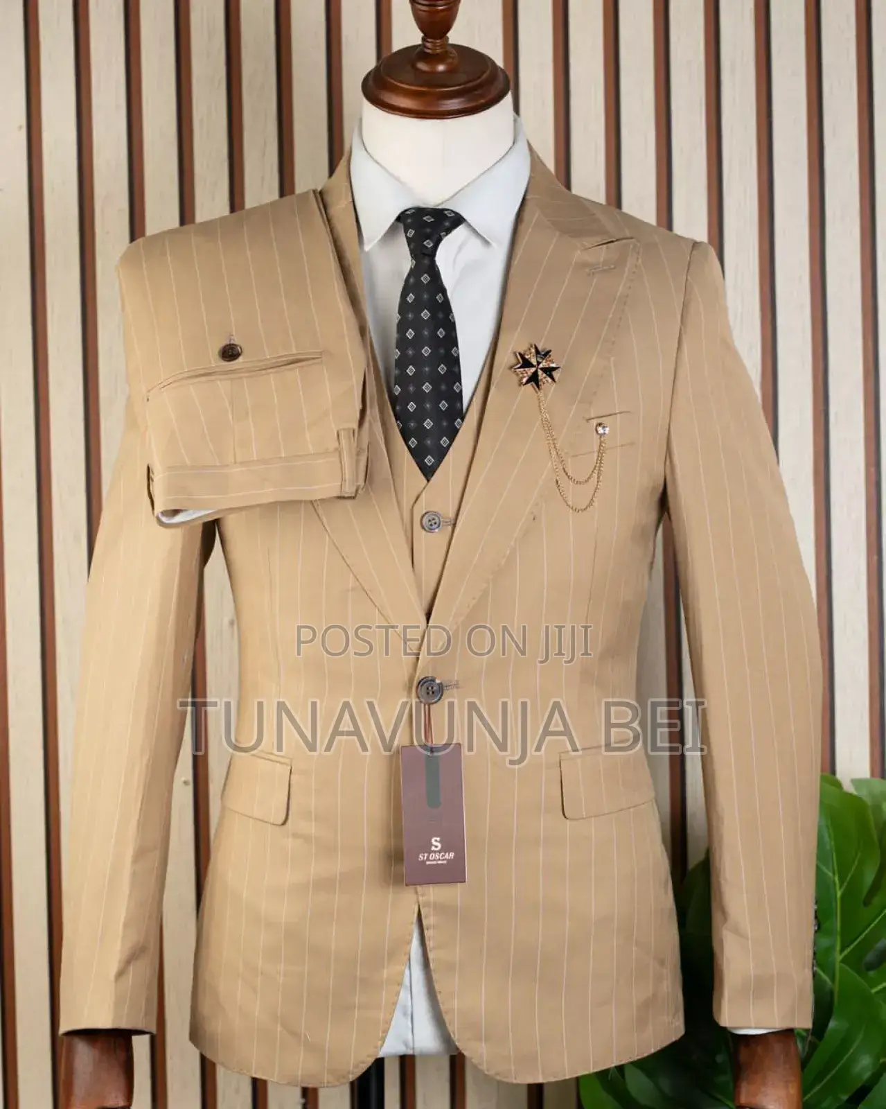 Pinstripe Suit