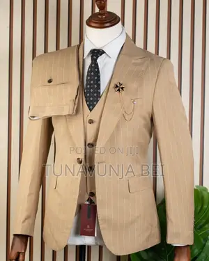 Pinstripe Suit