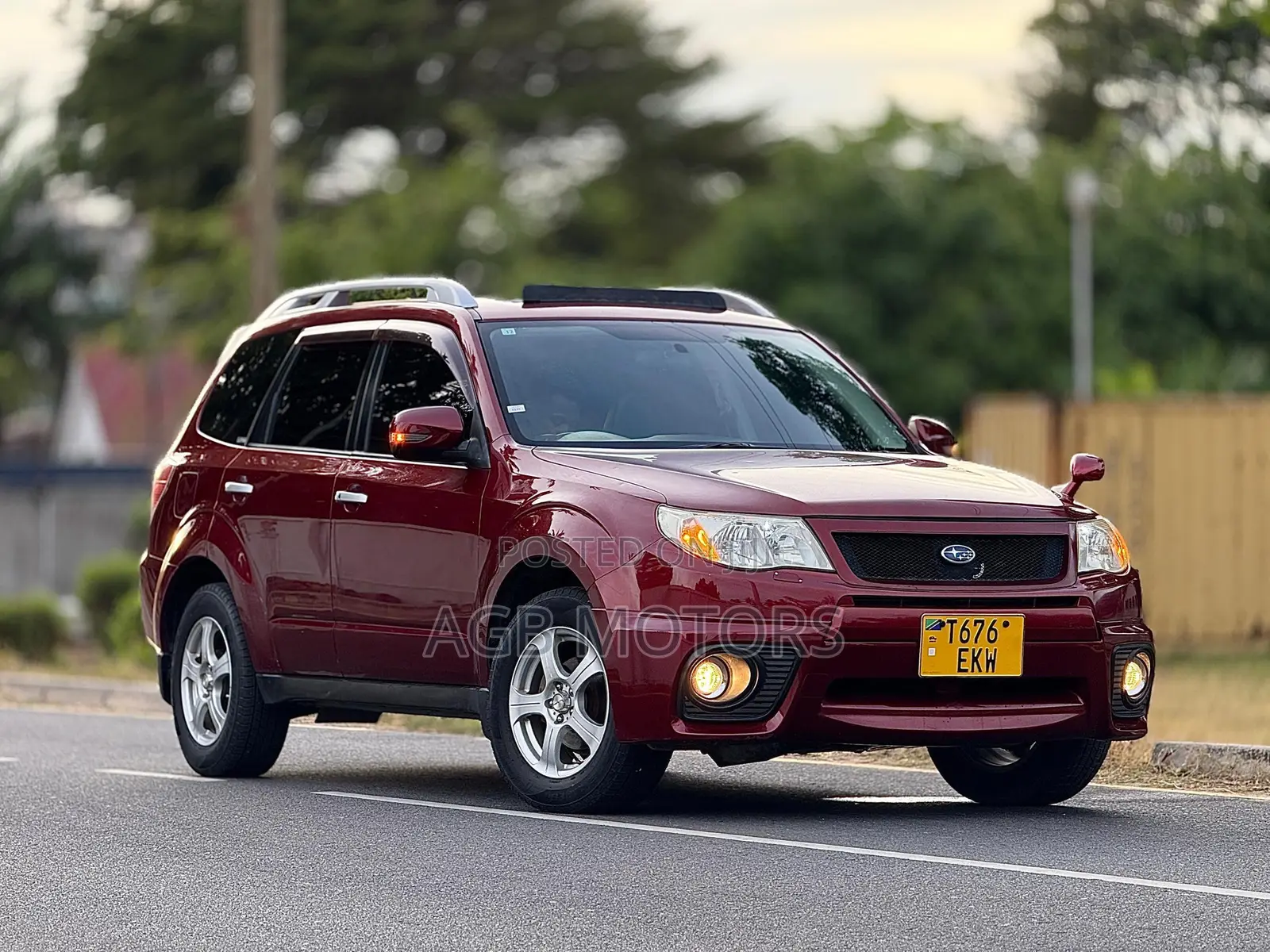 Subaru Forester 2011 Burgundy
