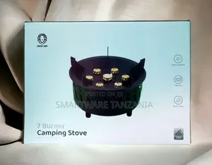 Green Lion Seven Burner Camping Stove With Storage Bag