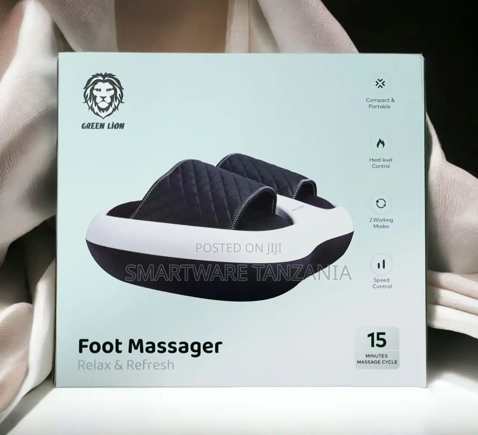 Green Lion Foot Massager Deep Tissue Foot Massager - White
