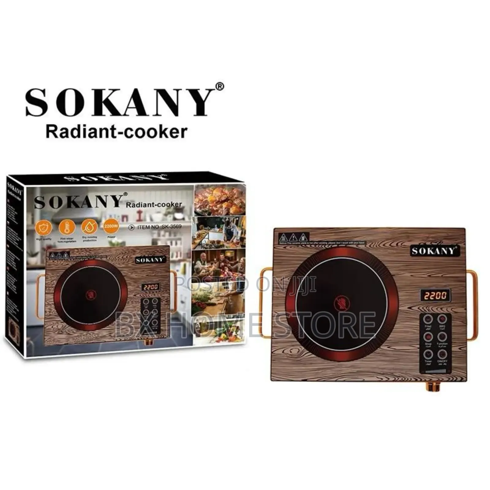 Sokany Induction Cooker [1 Plate]