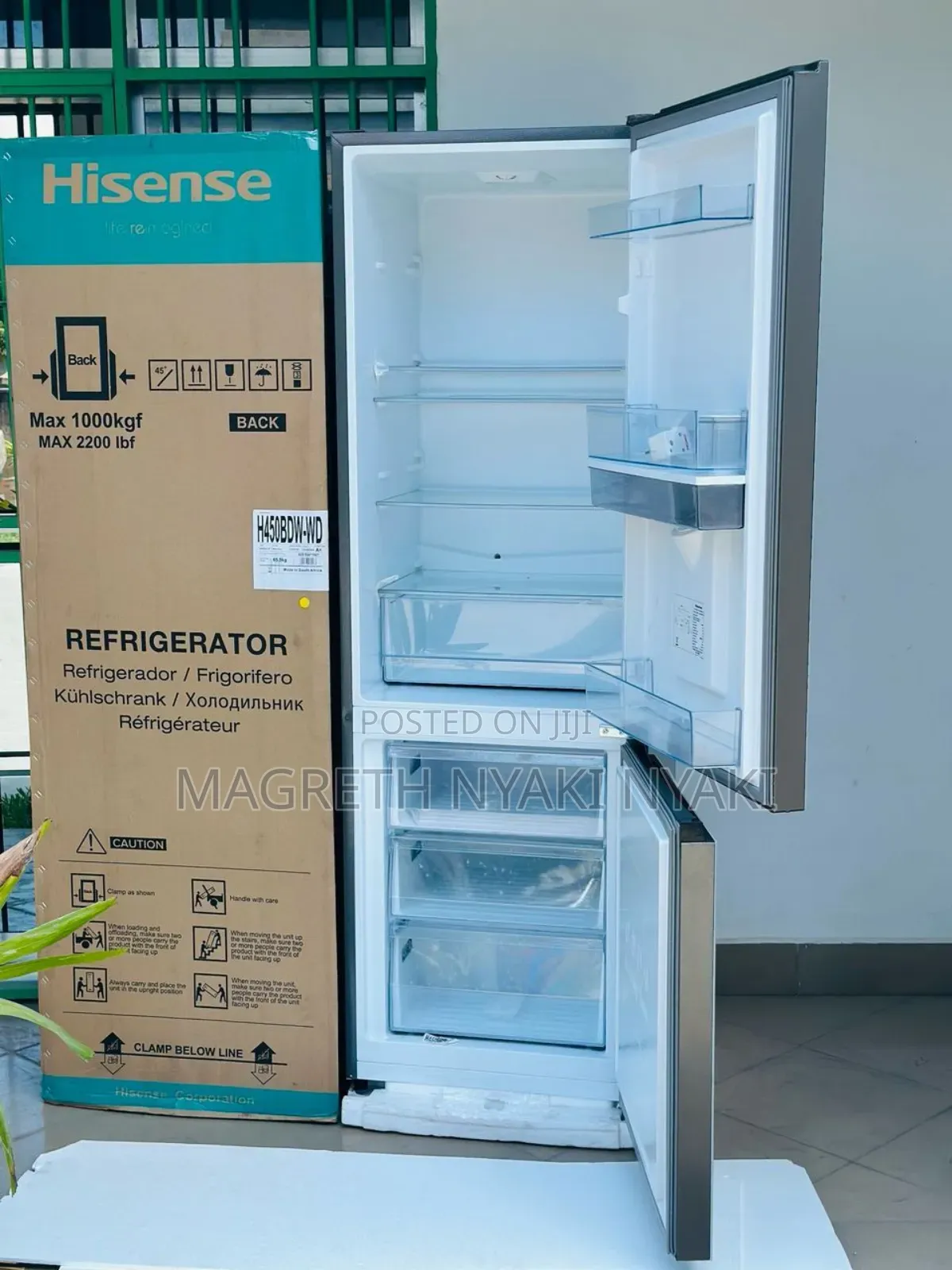 Hisense Fridge Fully Box Water Dispenser  Capacity 345