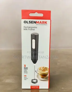 Powerful Milk Frother Handheld Foam Maker, Mixer For Coffee