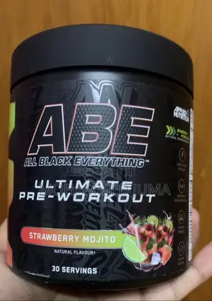 All Black Everything Abe Strawberry Mojito