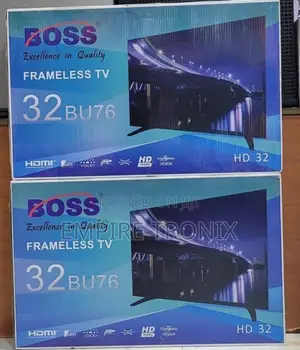 Boss 32-Inch Frameless Hd Led Tv
