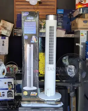 Cooling Fan, Bladeless And 90° Oscillating Fan With 5 Speeds