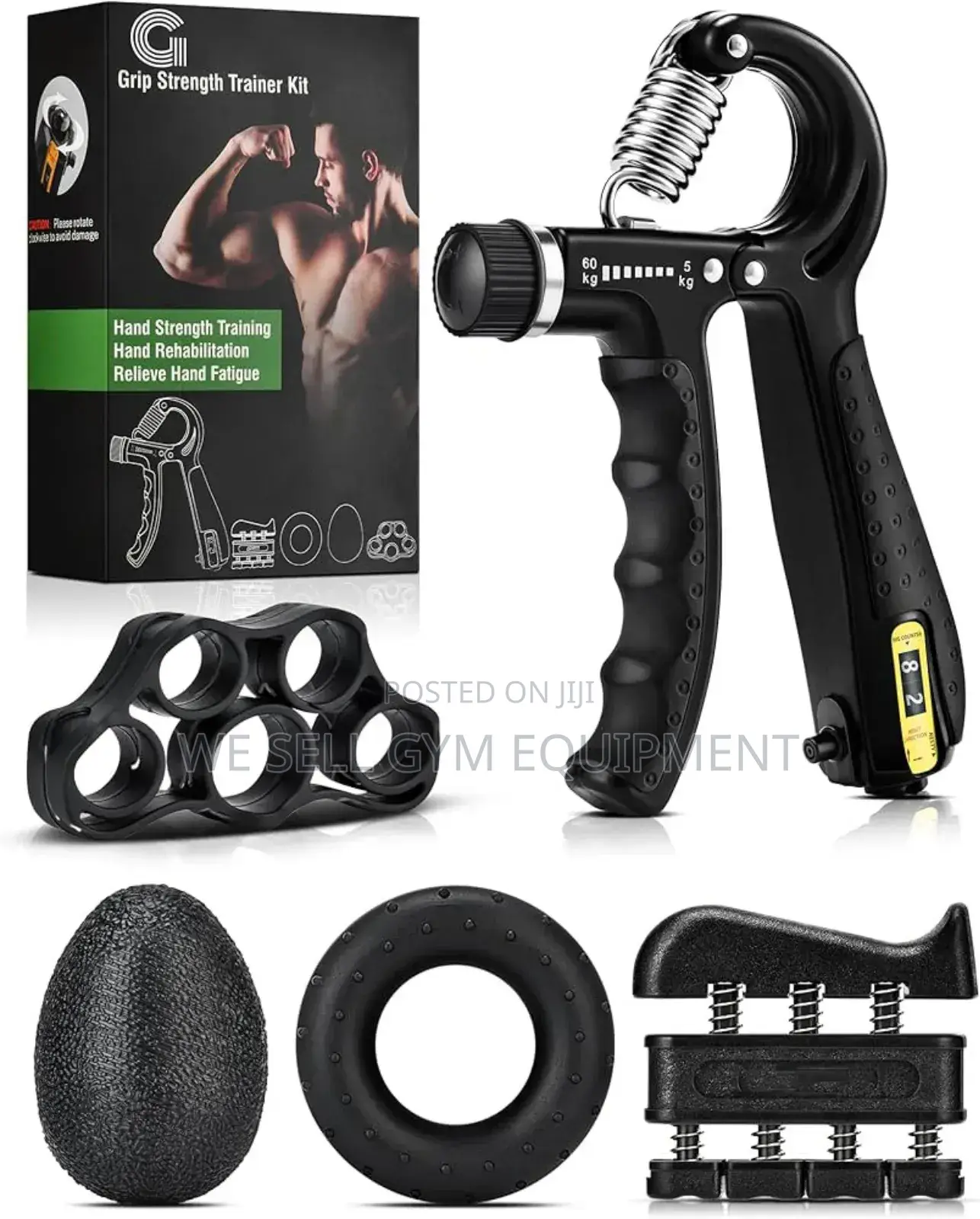 Hand Grip Strengthener Workout Kit