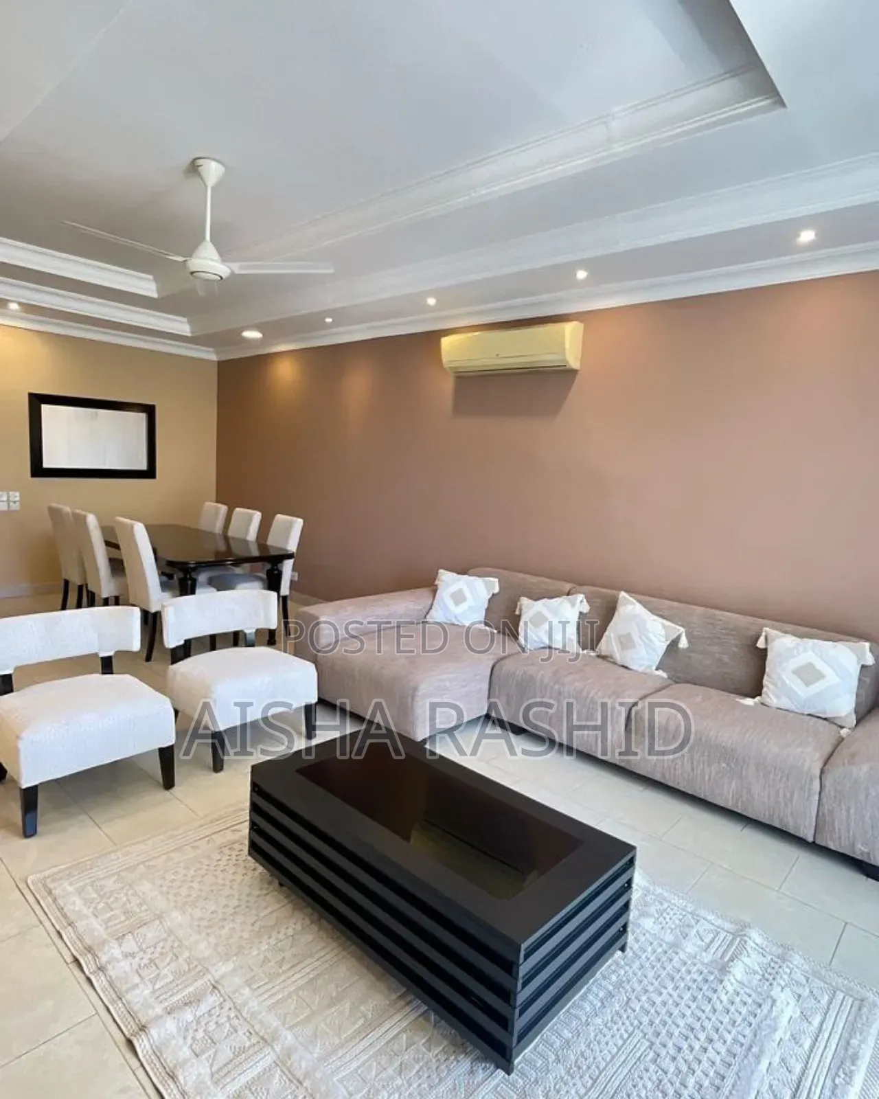 Furnished 3bdrm Apartment in Kinondoni for rent