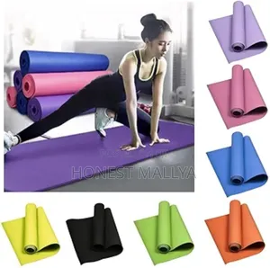 Moisture-Resistant Exercise Mat for Pilates Gym Workouts