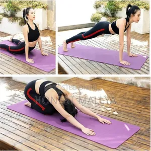 Moisture-Resistant Exercise Mat for Pilates Gym Workouts