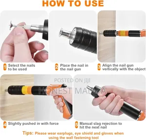 Concrete Nail Gun Kit