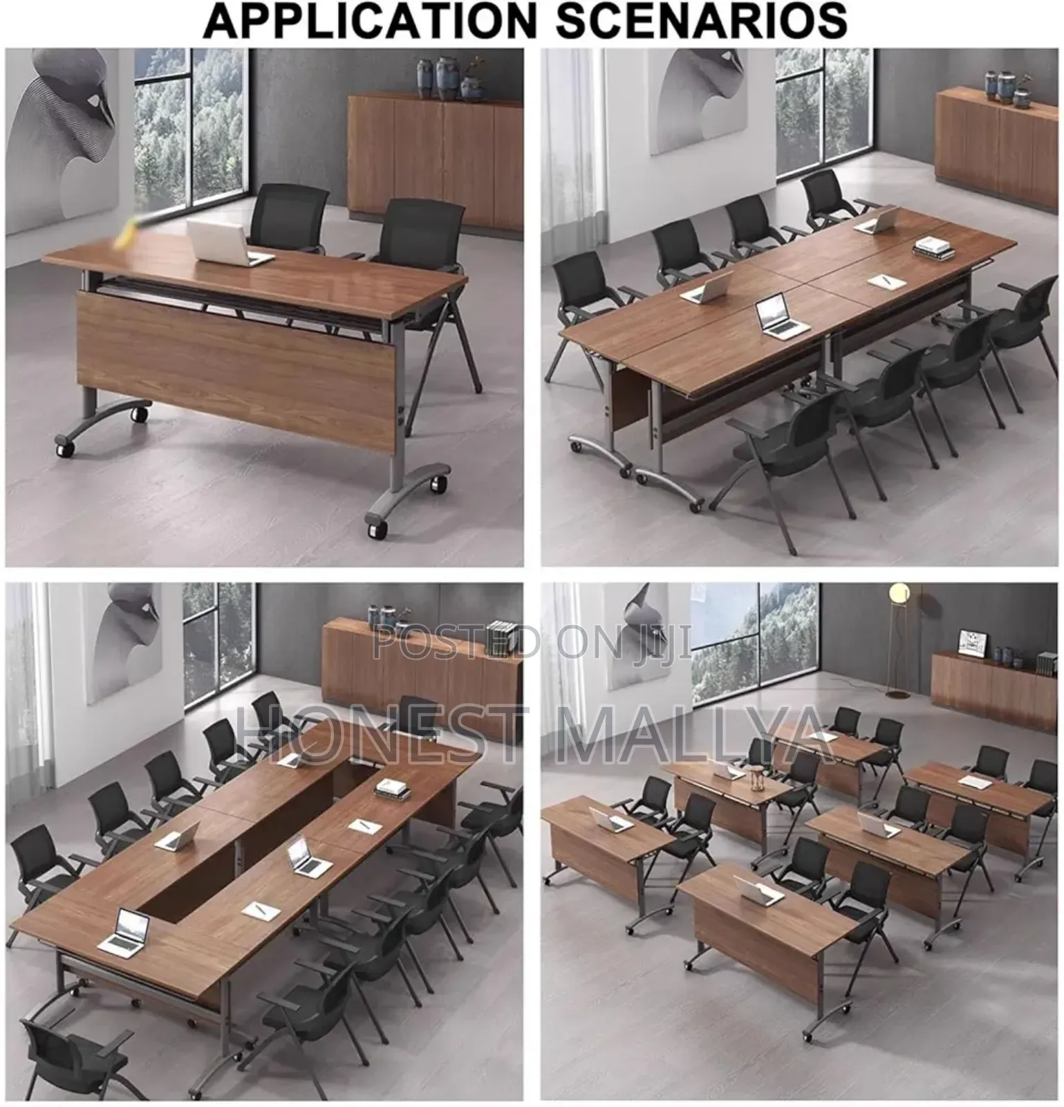Folding Conference Table Office Training Table