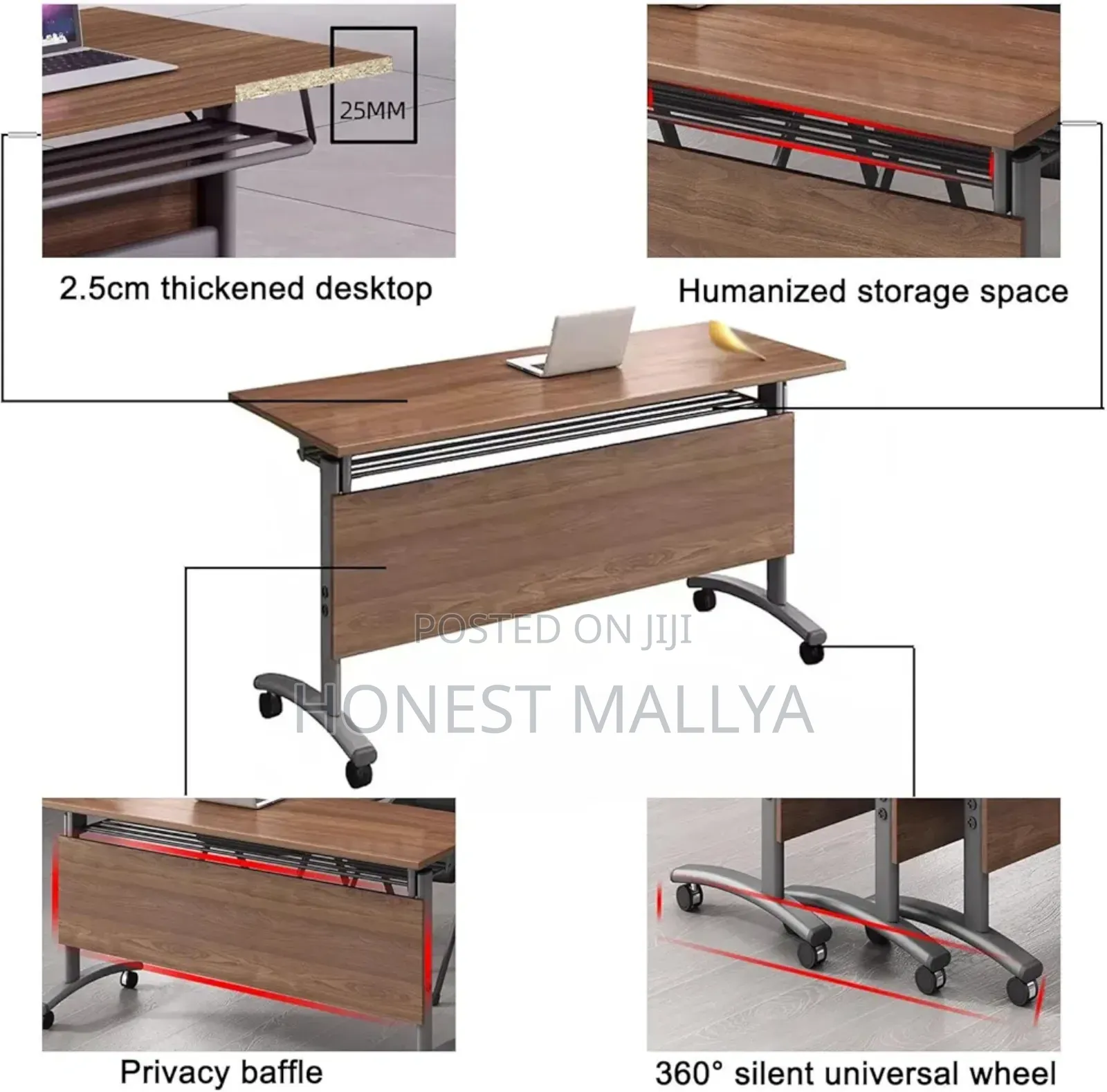 Folding Conference Table Office Training Table