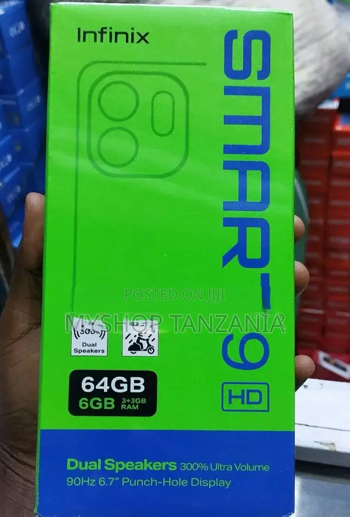 New Infinix Smart 9 64 GB Gray