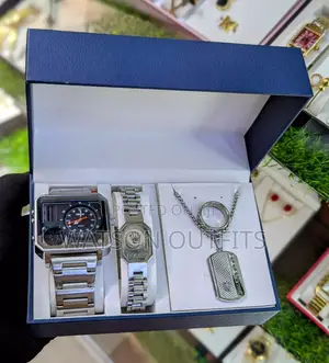 Watch,Bracelet,Chain Ring in a Single Unit