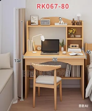Laptop and Desktop Table (Wood)