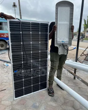 Solar Street Light Project Solar 5/160w Including Receipt