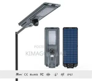 360° Monitoring 1200w Solar Street Light With Hd Camera