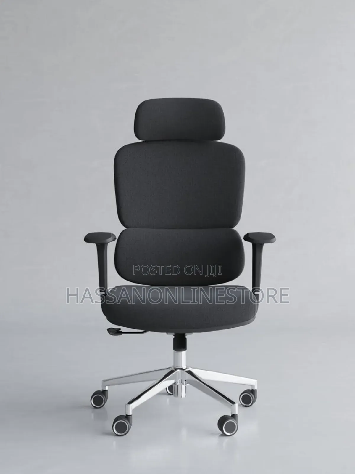 Adjustable 3d Armrest Fabric Ergonomic Chair - Green