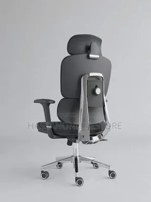 Adjustable 3d Armrest Fabric Ergonomic Chair - Green