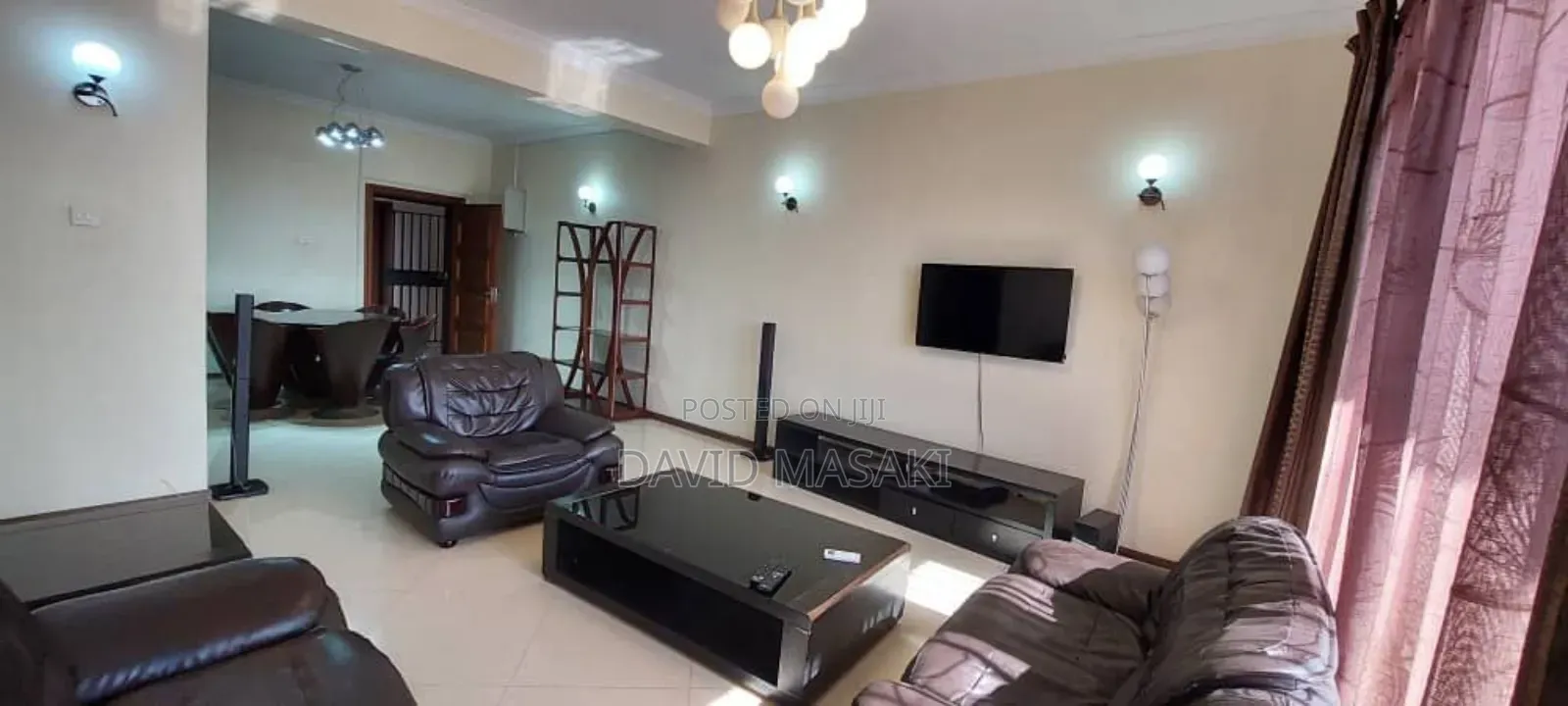 Furnished 2bdrm Apartment in Msasani Apts for rent