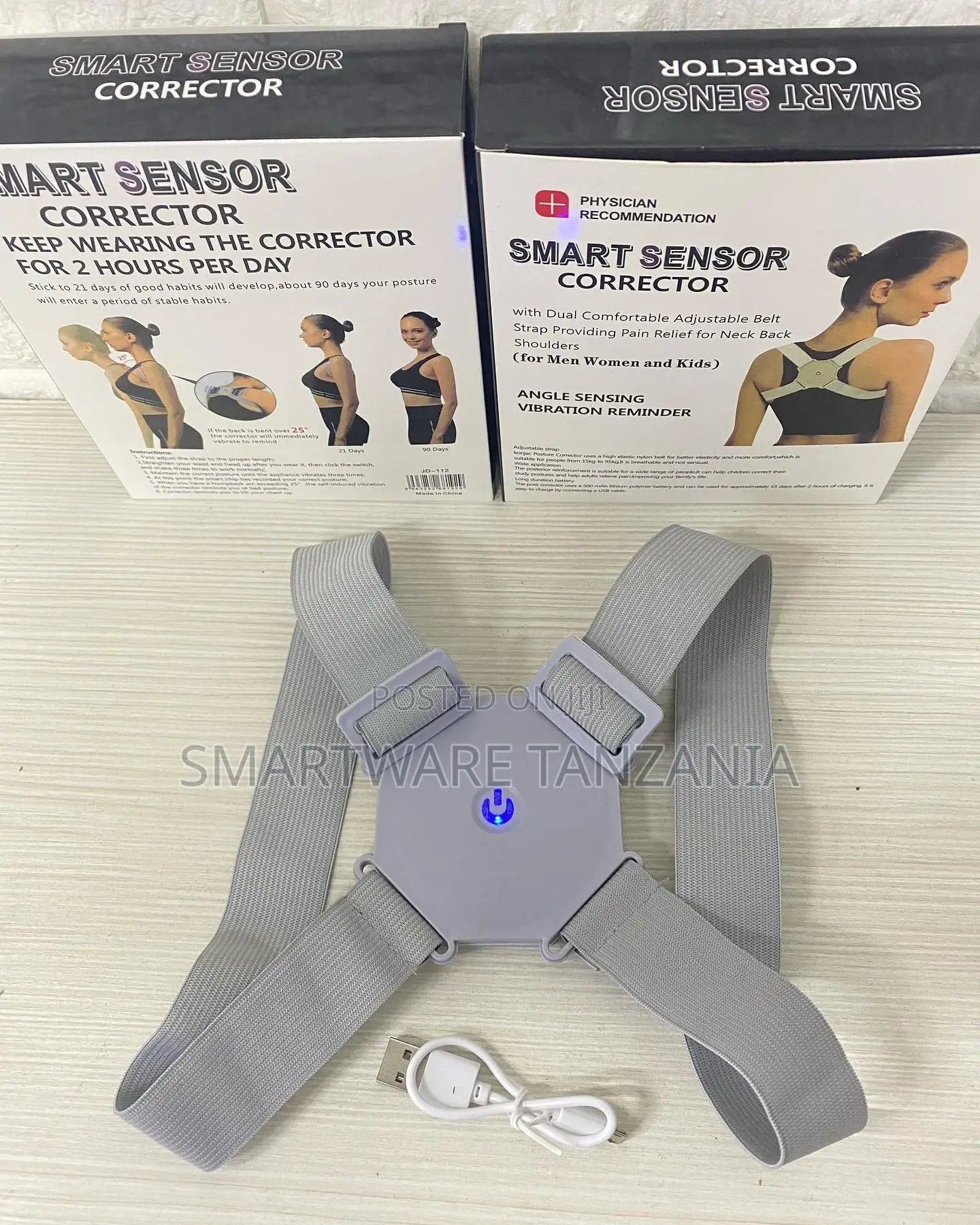Smart Intelligent Posture Corrector Reminder Back Support