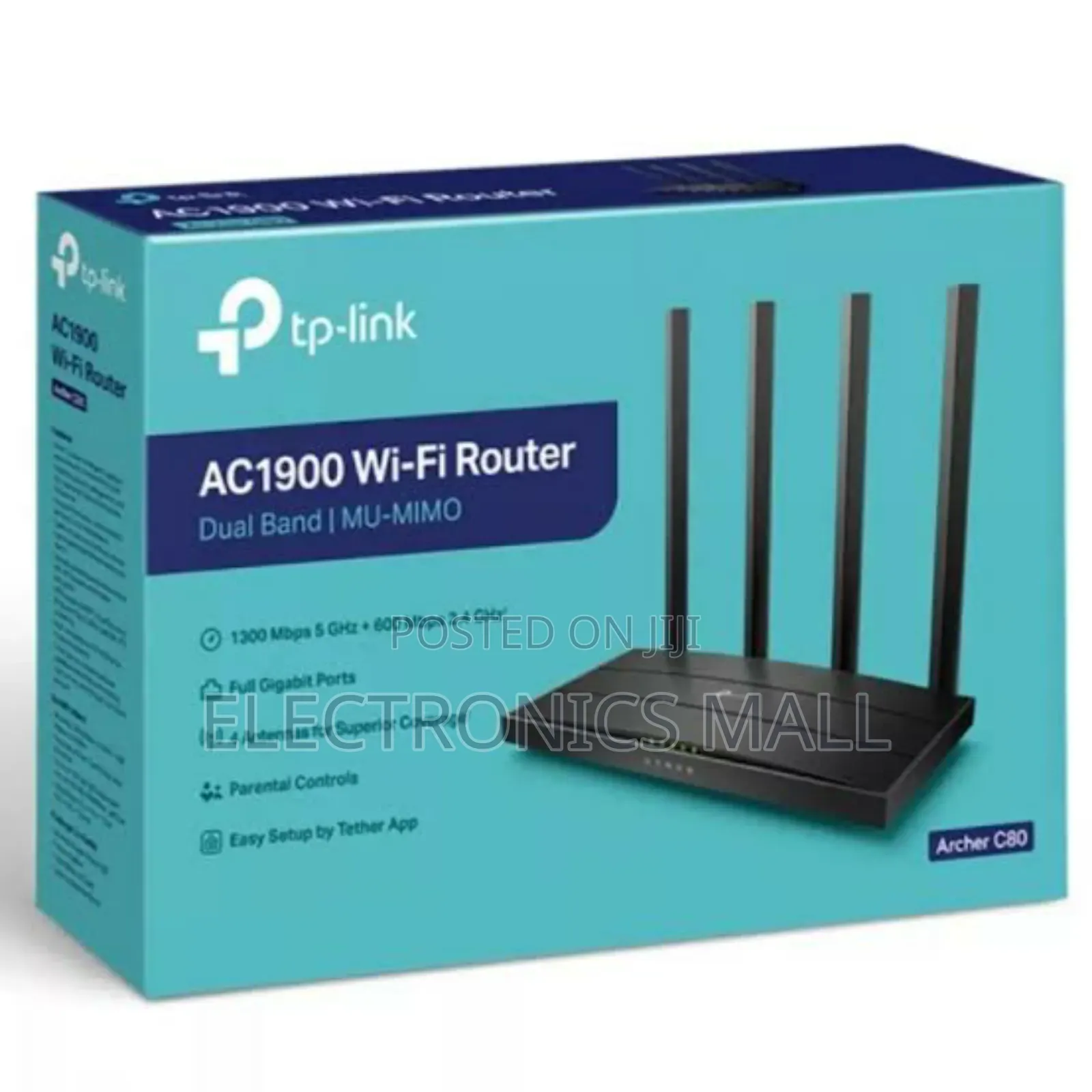 Tp-Link Ac1900 Wi-Fi Router Dual Band/ Mu-Mimo