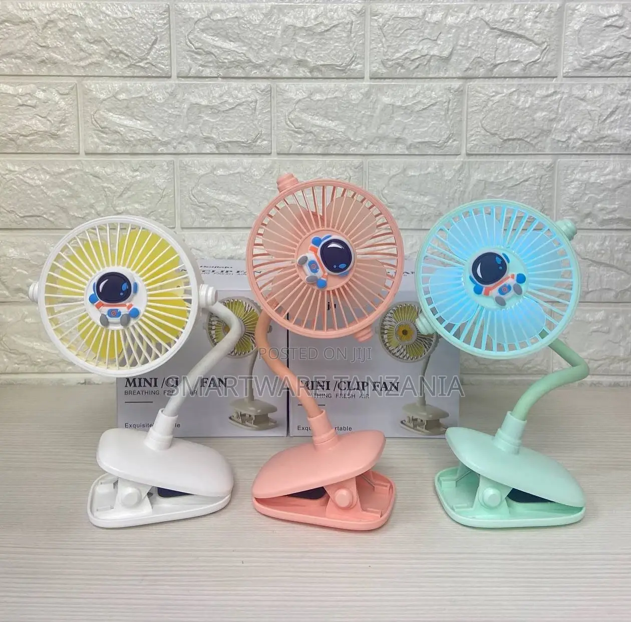 Portable Desk Fan Fast Air Circulating Desk Fans Clip-on-fan