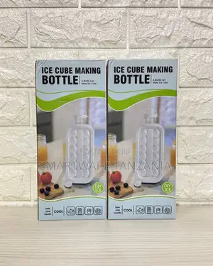 Ice Ball Maker Portable Cube Maker Bottle Makes 17 Ice Cubes