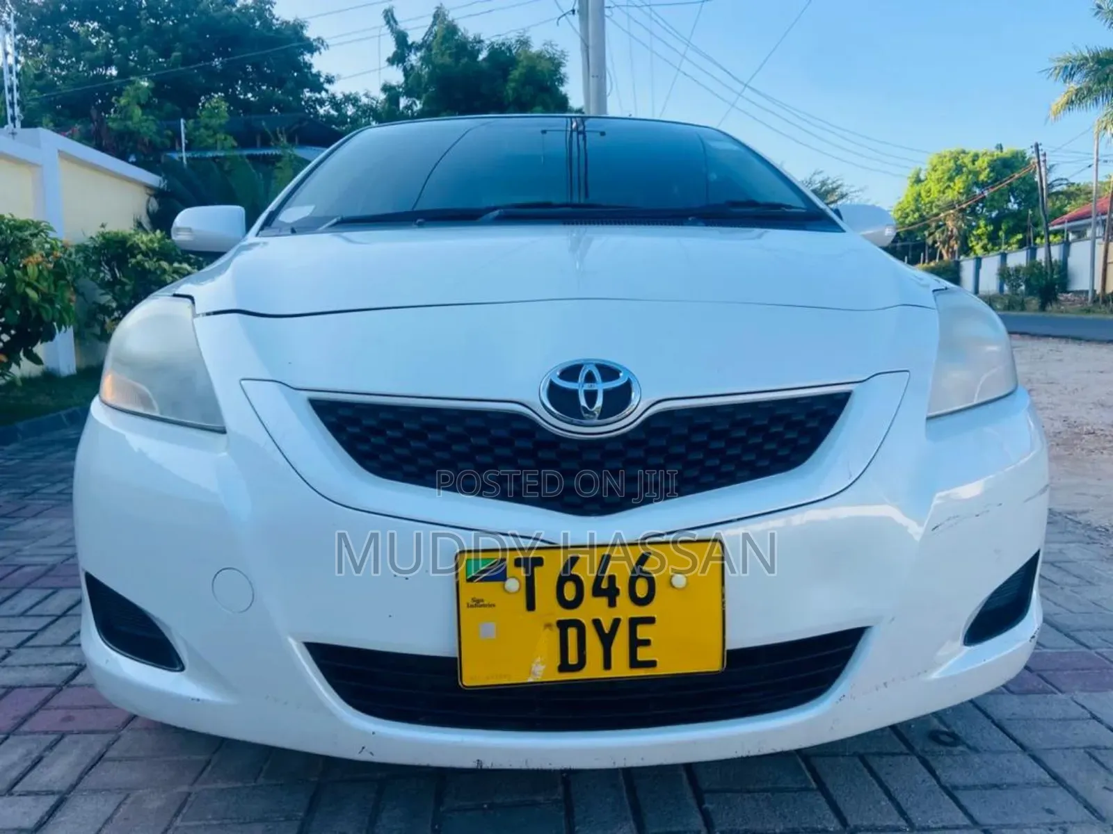 Toyota Belta 2007 White