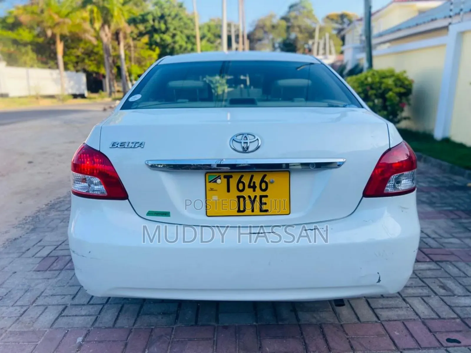 Toyota Belta 2007 White