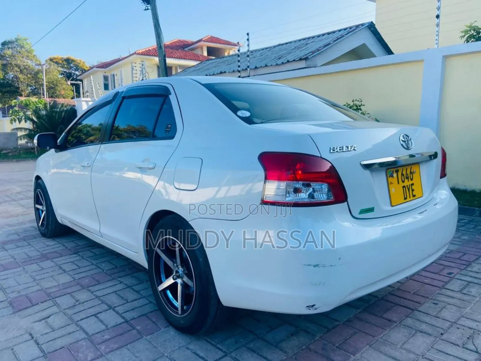 Toyota Belta 2007 White