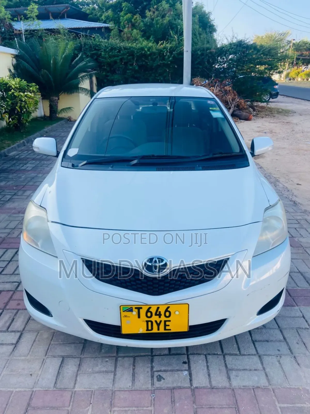 Toyota Belta 2007 White
