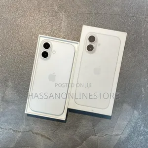 New Apple iPhone 16 256 GB White