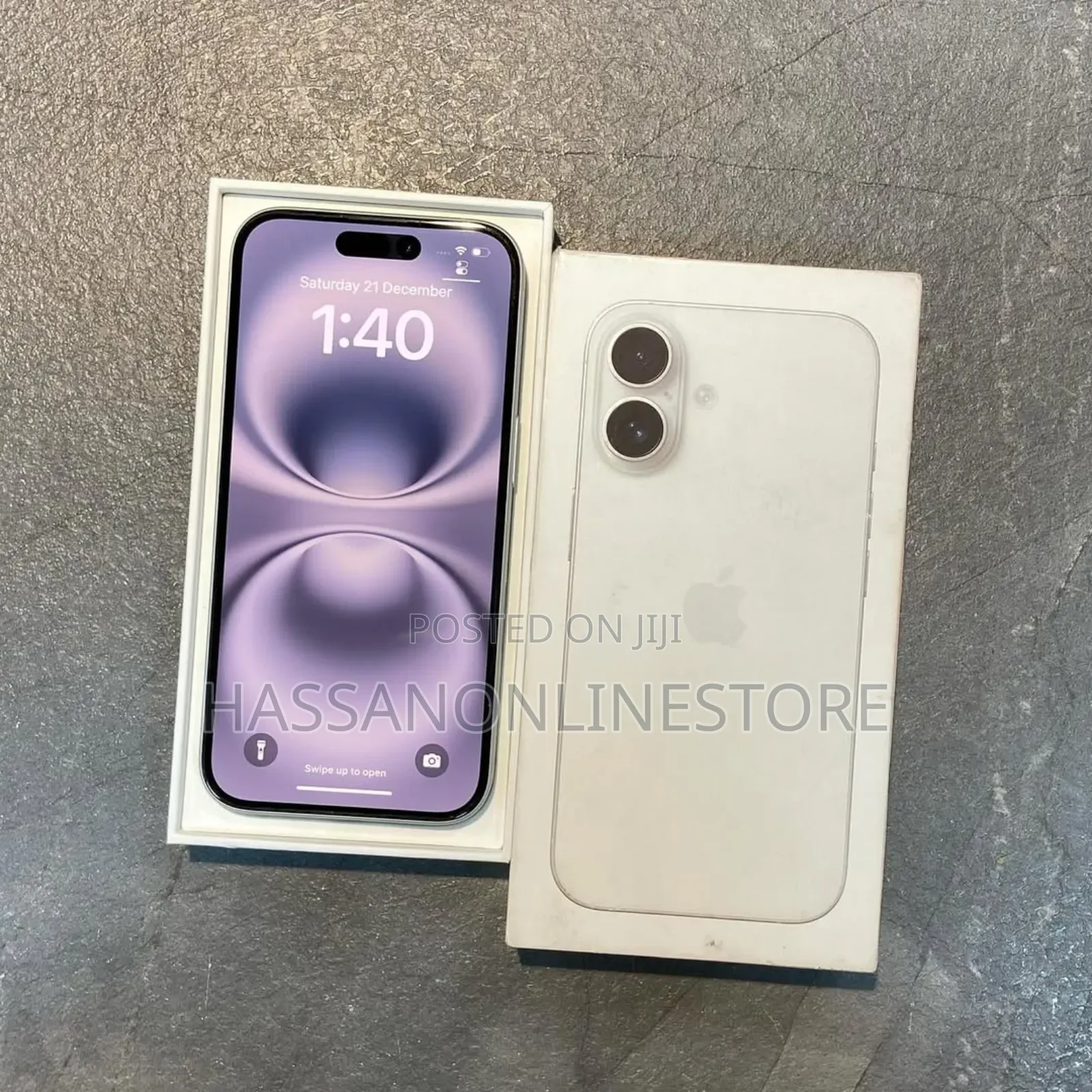 New Apple iPhone 16 256 GB White