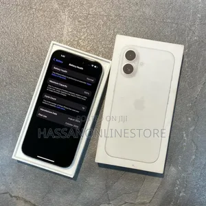 New Apple iPhone 16 256 GB White