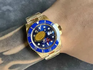 Rolex Original Automatic Gold Blue