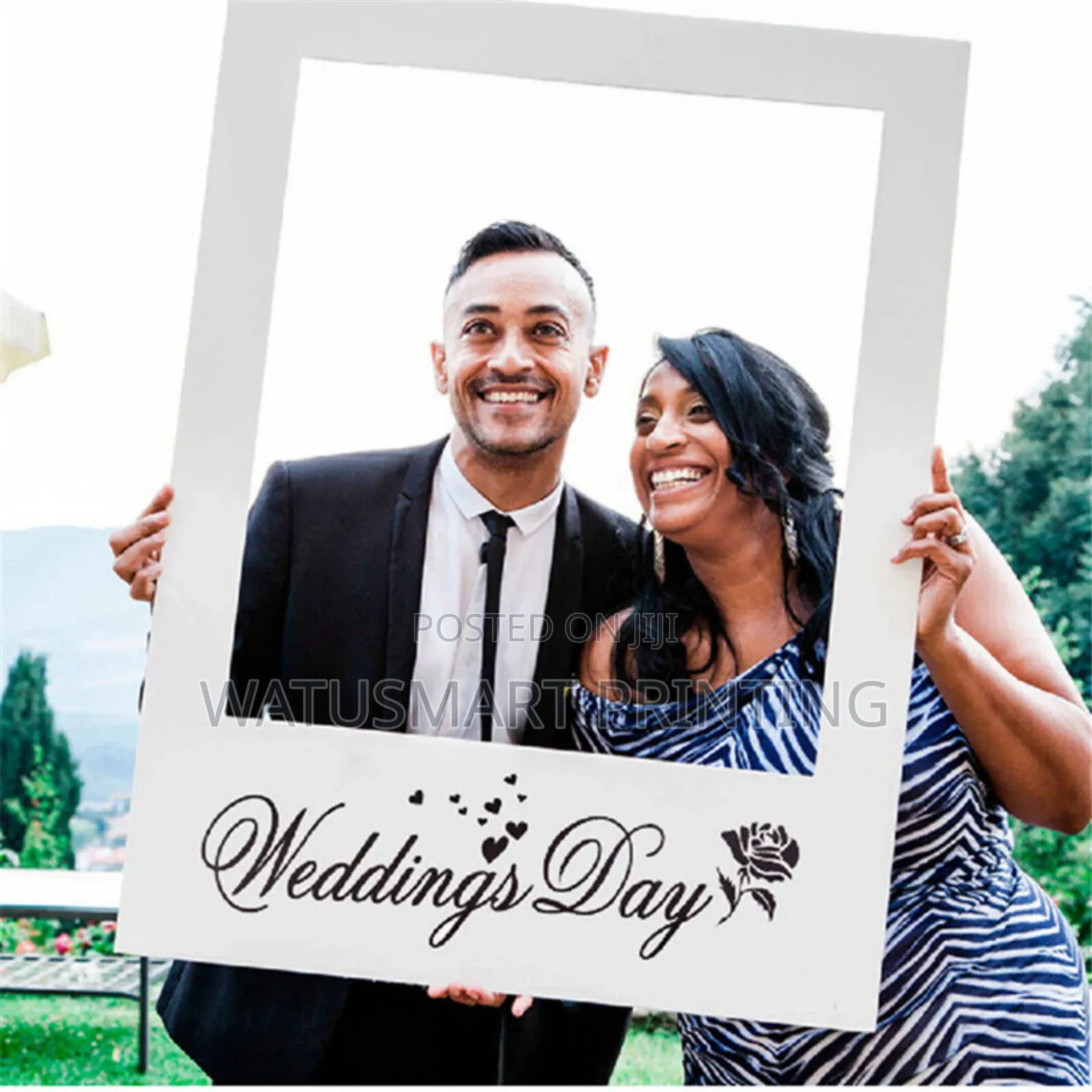 We Print Photo Booth Frame