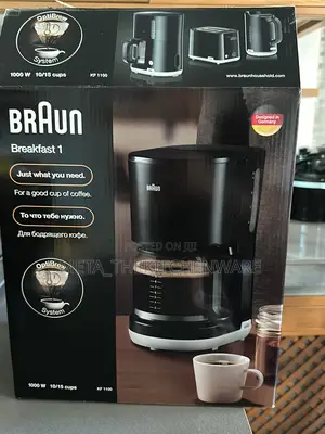 Braun Coffee Maker 10-15cups 1000w