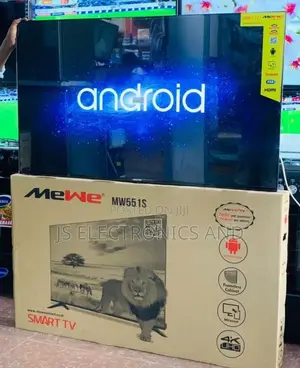 Mewe Tv Nchi 55 Smart Android New Model Original