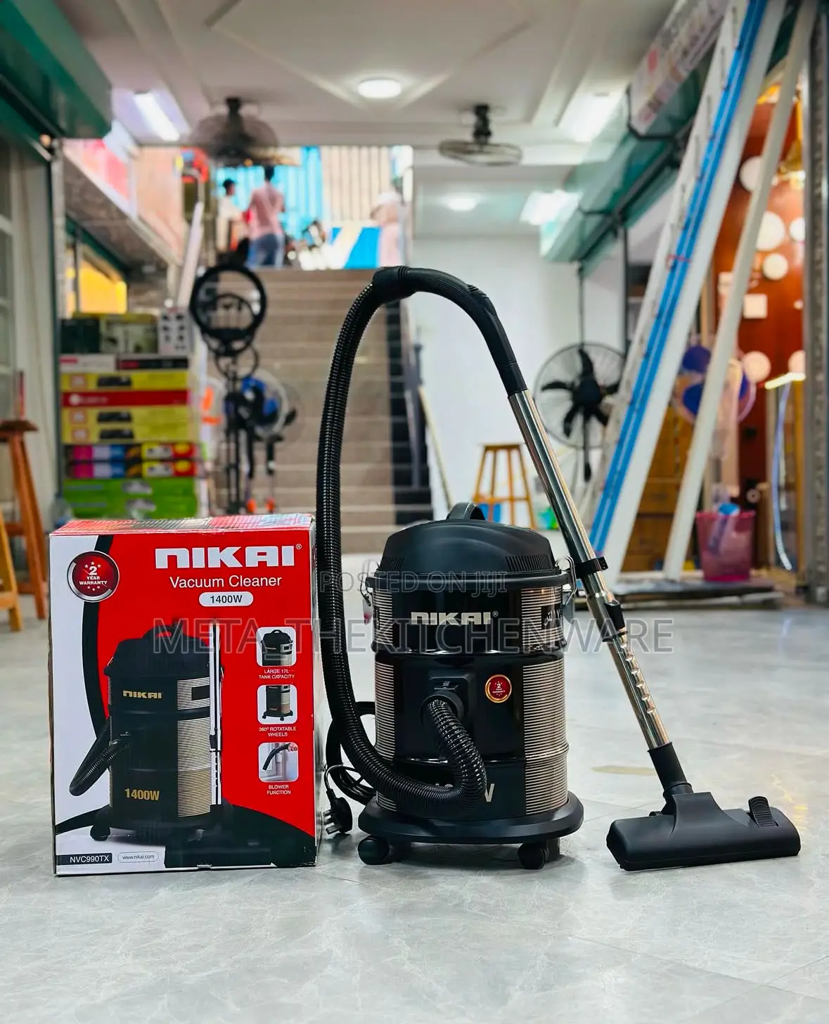Nikai Vacuum Cleaner 1400w 17l