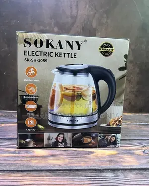 Electric Kettle Heats Water Easily And Safely Easy To Use