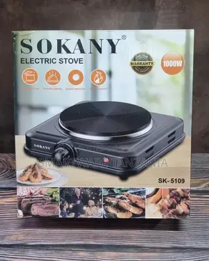 Countertop Single Iron Burner, 1000 Watts Electric Hot Plate