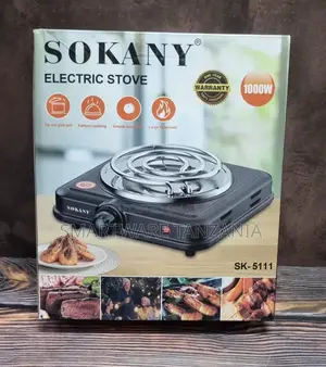 Electric Coil Burner, Easy To Clean For Kitchen And Camping