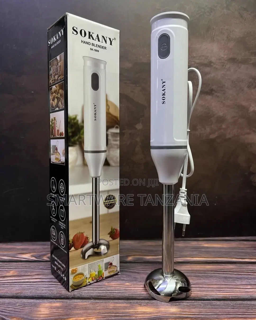High Speed Immersion Blender, Electric Hand Blender Stick