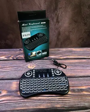 2.4ghz Wireless Mini Keyboard With Touchpad Mouse - Black